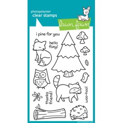 Lawn Fawn CRITTERS IN THE FOREST stamp set